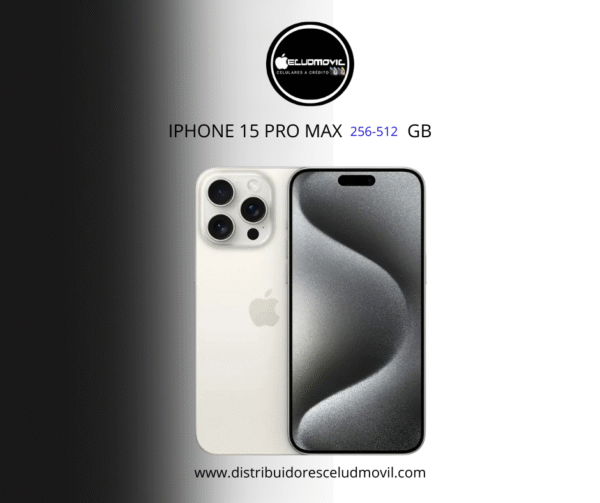 IPHONE 15 PRO MAX 256 - TITANIO BLANCO