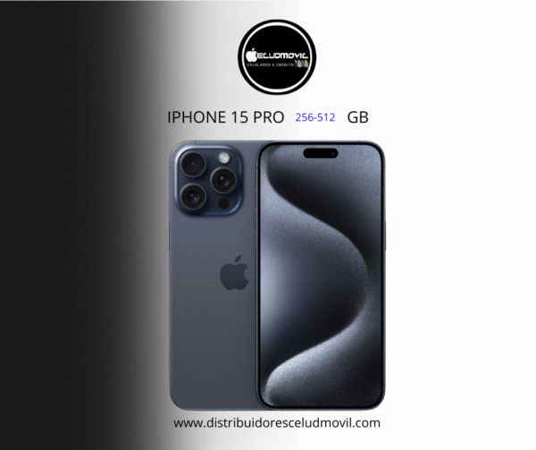 IPHONE 15 PRO - 256GB - TITANIO AZUL