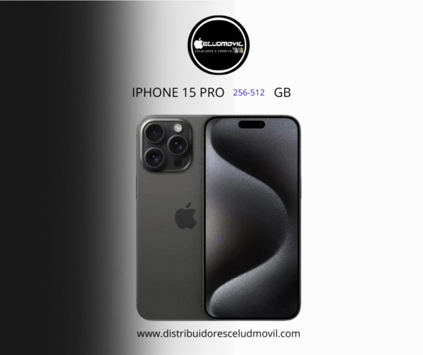 IPHONE 15 PRO -128GB - TITANIO NEGRO