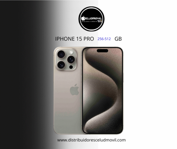 IPHONE 15 PRO - 256GB - TITANIO NATURAL